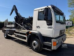MAN 15.224 HOOKLIFT PALFINGER PLS 10 - STEEL SPRING...