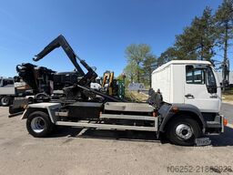MAN 15.224 HOOKLIFT PALFINGER PLS 10 - STEEL SPRING...