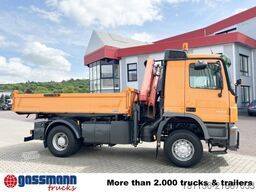 Mercedes-Benz Actros 1832 AK 4x4, Winterdienstaustattung, Kran