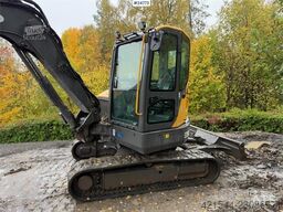 Volvo ECR58D Excavator with Rototilt and 3 Buckets