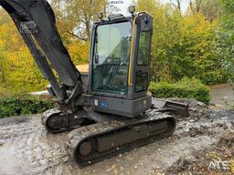 Volvo ECR58D Excavator with Rototilt and 3 Buckets