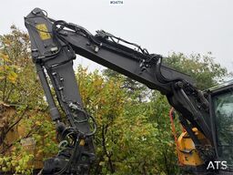 Volvo ECR145EL Excavator with GPS, Rototilt, OilQuick, H