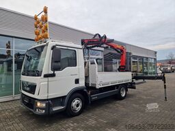 MAN TGL 8.250 /Kran/Funk Vorb./Kanalfräse/Warntafel