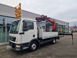 MAN TGL 8.250 /Kran/Funk Vorb./Kanalfräse/Warntafel