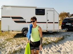  Wohnwagen 500x200x200cm Speedcaravan 2700kg zGG