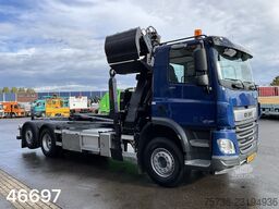 DAF FAN CF 450 6x2 Hiab 19 Tonmeter Z-kraan