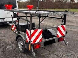  Mersch VT1-075E 1-Achs Verkehrsleitanhänger