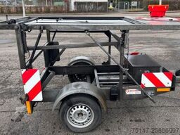 Mersch VT1-075E 1-Achs Verkehrsleitanhänger