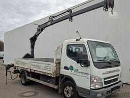 MITSUBISHI Fuso Canter 6C15 3-Sitzer Pritsche Kran HIAB