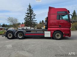 MAN TGX 26.480 6x2 Snow Plow Equipped Hooklift Truck –