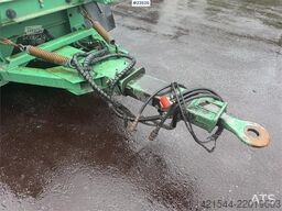 Istrail 3 akslet machine trailer with hydraulic ramps