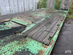 Istrail 3 akslet machine trailer with hydraulic ramps