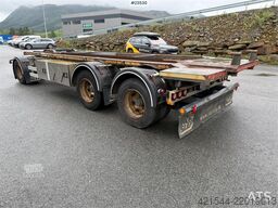  Nor-Slep 3 Akslet hook trailer with tipping functi