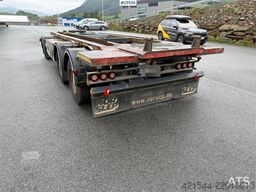  Nor-Slep 3 Akslet hook trailer with tipping functi