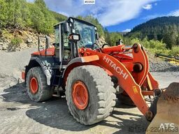 Hitachi ZW220 Wheel Loader w/Bucket – Rebuilt Engine WATCH