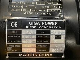 Giga power LT-W50-GF 62.5 kVA Open generator