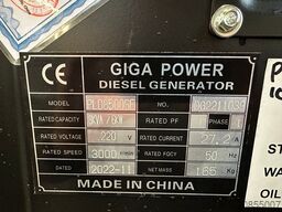 Giga power PLD8500SE 8 kVA silent generator