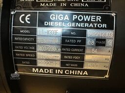 Giga power LT-W30GF 37.5 KVA Open generator