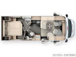 MALIBU T 500 RB QB MJ25+ACC+Markise+Backo.+Kaffeem.