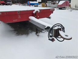  Krukenmeier single-axle flatbed trailer with side