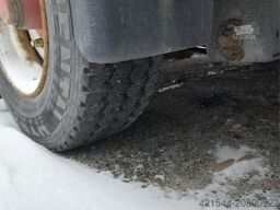  Krukenmeier single-axle flatbed trailer with side