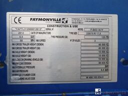 Faymonville 3-axle semi-lowbed trailer 48 t + ramps