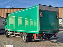 MERCEDES-BENZ 1824 L ACTROS Koffer 7,35 m mit Tür + LBW 2t