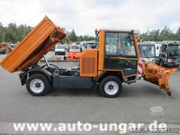 Boki HY1251B mit Vario Schneepflug Kipper 4x4