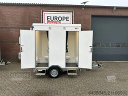 EASYWAGON Dubbele mobiele badkamer ACTIEPRIJS