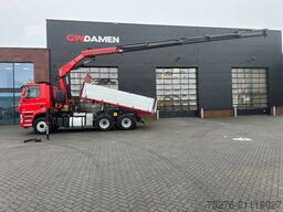 DAF CF 460 6x4 Tipper / Tractor unit + Fassi F235 E...