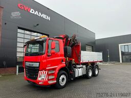 DAF CF 460 6x4 Tipper / Tractor unit + Fassi F235 E...