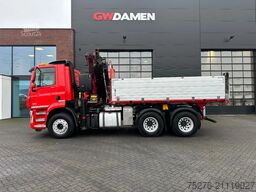 DAF CF 460 6x4 Tipper / Tractor unit + Fassi F235 E...