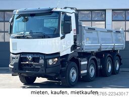 RENAULT C 480 8x4 Meiller Bordmatik, mietkaufen