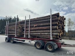 Närko 4-axle Timber Trailer