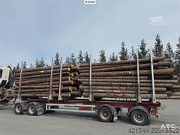 Närko 4-axle Timber Trailer