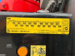Volvo FH 540 Effer 145 Tonmeter laadkraan + Fly-Jib! ...
