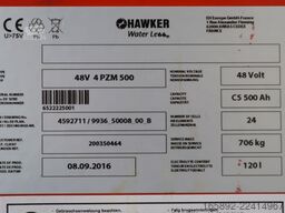 HAWKER 48 Volt 4 PzM 500 Ah