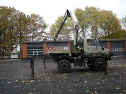 MERCEDES-BENZ Unimog U2100 mit Kran Palfinger PK14500D