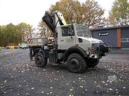 UNIMOG U2100 437/30 Zugmaschine mit Kran P14500D