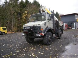 UNIMOG U2100 437/30 Zugmaschine mit Kran P14500D