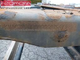 KRONE ZZ, Zentralachsanhänger, Fahrhöhe 1.050