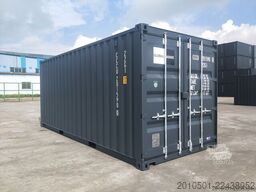 20 Fuß ONEWAY Seecontainer Container Lagercontainer 6 Meter GRAU RAL7016 NEU