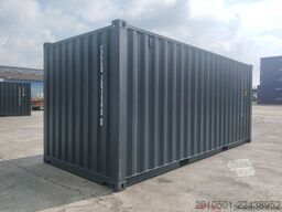 20 Fuß ONEWAY Seecontainer Container Lagercontainer 6 Meter GRAU RAL7016 NEU