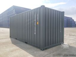 20 Fuß ONEWAY Seecontainer Container Lagercontainer 6 Meter GRAU RAL7016 NEU