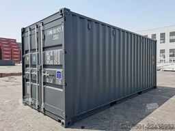 20 Fuß ONEWAY Seecontainer Container Lagercontainer 6 Meter GRAU RAL7016 NEU