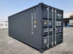 20 Fuß ONEWAY Seecontainer Container Lagercontainer 6 Meter GRAU RAL7016 NEU