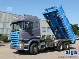 SCANIA R 580 6x4, Meiller, Bordmatik, Klima, Hydr. AHK