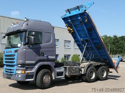 SCANIA R 580 6x4, Meiller, Bordmatik, Klima, Hydr. AHK