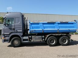 SCANIA R 580 6x4, Meiller, Bordmatik, Klima, Hydr. AHK