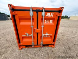  5 Fuß Container  / Neuwertig / Orange